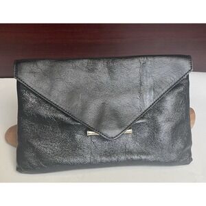 Elaine Turner‎ Clutch Bella Black Leather Purse